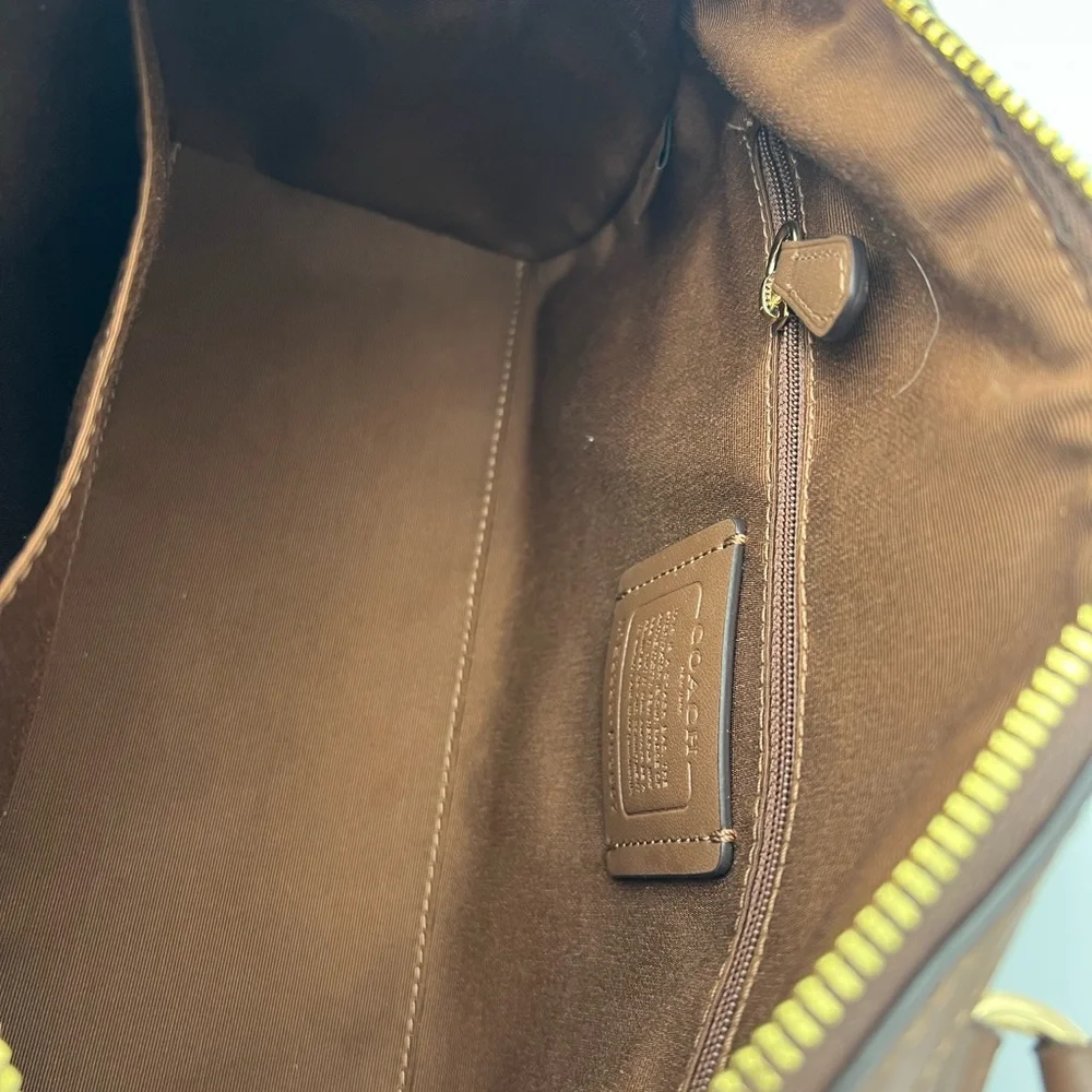 Coach Rowan Satchel And Matching Wallet - Picture 10 of 12